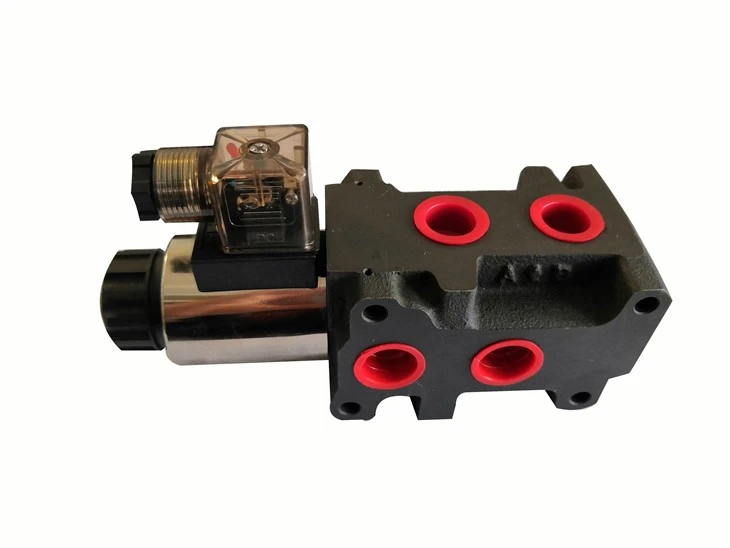 Yikde gidravlikal selektor Diverter Solenoid Valve 24v DC