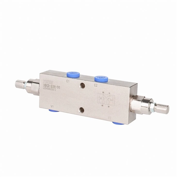 Double Overcenter Control Valve Balance Valve yetkazib beruvchi